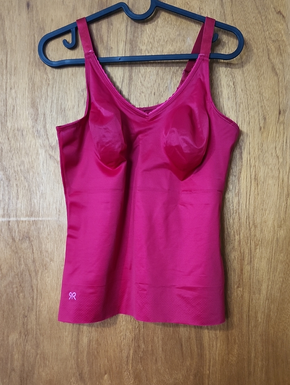 Ruby Ribbon Red Seamless Shaping Camisole Bra Size 38